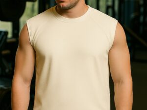 Men’s Merino Wool Tank Top  Off—white