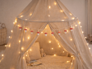 Mushroom Garland – Handmade Nursery Decor