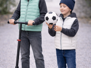 Kids Merino Wool Beanie – Lightweight Double Layer (160 GSM)