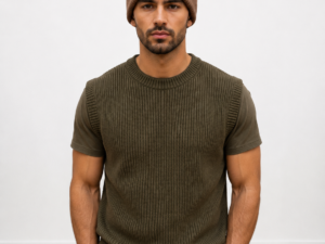 Men’s Merino Wool Ribbed Beanie